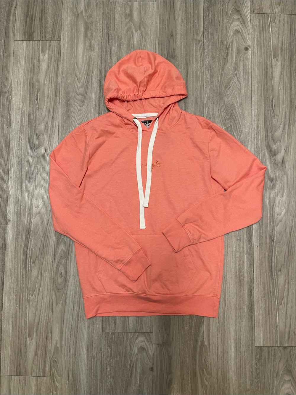 Men's Coral Hoodie Sweatshirt - Casual Pullover